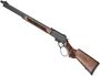 Picture of Smith & Wesson Model 1854 Lever-Action Rifle - 30-30 Win, 20" 5/8-24 Thread Barrel, Black Receiver, Walnut Wood Stock, Flat Trigger, Picatinny Top Rail, Adjustable XS Ghost Ring Sights - With Gold Bead Front Sight.