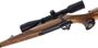 Picture of Used Sauer 202 Bolt-Action Rifle - 7mm Rem Mag, 24" Barrel With Sights, Set Trigger, Walnut Monte Carlo Stock, Swarovski Z63-18x50 4A Reticle, EAW Swing Mounts, 1 Magazine, Leather Sling,  Excellent Condition
