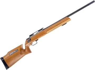 Picture of Used Anschutz 54.30 Bolt-Action Single-Shot 22 LR, 26" Heavy Barrel, Wood Bench Rest Style Stock, Area 419 30 MOA Rail, Match Trigger, With Spare Forearm & Bolt Caddy, Very Good Condition