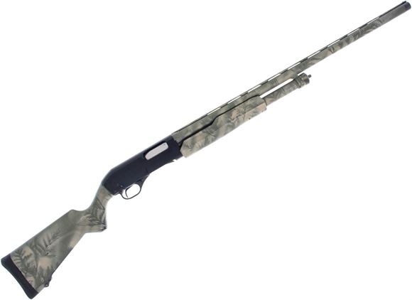 Picture of Used Stevens 320 Field Pump-Action 12ga, 28" Vent Rib Barrel, Invector Choke (M), Synthetic Stock, Custom Camo Paint Job, Good Condition