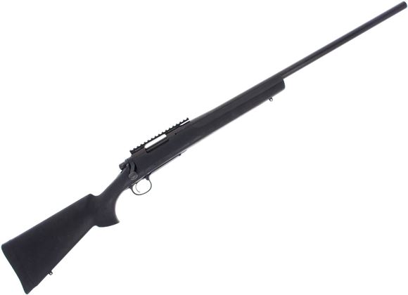 Picture of Used Remington 700 SPS Varmint Bolt-Action 223 Rem, 26" Heavy Barrel, Black Hogue Overmold Stock, Weaver Picatinny Rail, Good Condition