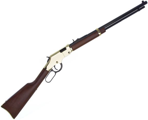 Picture of Used Henry Golden Boy Lever-Action 22 LR, 20" Octagon Barrel, Brass Receiver, Walnut Stock, Very Good Condition