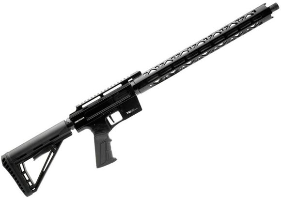 Picture of Derya TM-22 Pro Semi-Auto Rifle - 22LR, 18", Black Cerakote Barrel And Receiver w/ Picatinny Top Rail, 16.5" M-Lok Handguard, Collapsing CTR Style Stock, Threaded 1/2x28 TPI, 2x10rds Mags