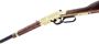 Picture of Henry Golden Boy Deluxe 4th Edition Rimfire Lever-Action Rifle - 22 LR, 20" Octagon Blued Steel, Ornate Scrollwork Engraved Receiver And Barrel Band, Fancy American Walnut Stock, Fully Adjustable Semi-Buckhorn Rear Sight, Brass Bead Front Sight,16rds