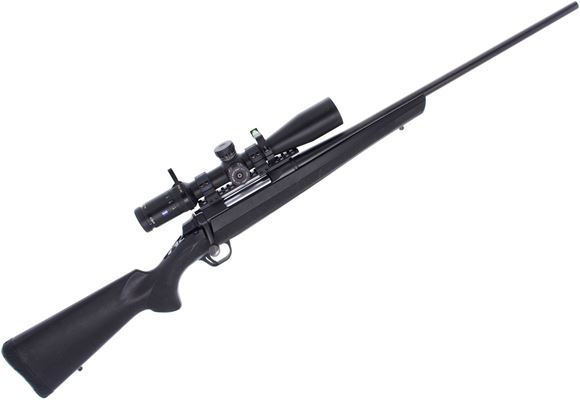Picture of Used Browning A-Bolt Bolt Action Rifle - 30-06, 22" Barrel, Blued, Black Synthetic Stock, Zeiss Conquest V4 4-16x44 with Vortex Bubble Level, 2x Magazines, Good Condition