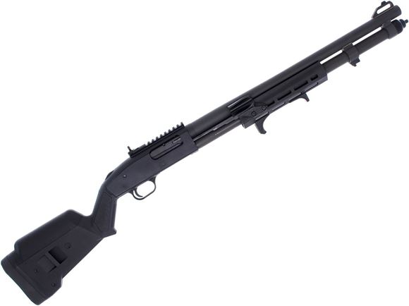 Picture of Used Mossberg 590A1 Tactical 9-Shot Pump-Action Shotgun - 12Ga, 3", 20" Heavy-Walled Barrel, Parkerized, Fixed Cylinder, Magpul SGA Stock, XS Sights, 3D Printed Hand Stops and Matchsaver, Extra Stock Spacers and Low Comb Included, Very Good Condition