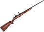 Picture of Used CZ 452-2E American Rimfire Bolt-Action Rifle - 22 LR, 22" Barrel, Blued, Walnut Stock, Leupold 1'' Rings, 5rd Magazine, Very Good Condition