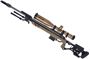 Picture of Used Tikka T3X Super Varmint Bolt-Action Rifle - 6.5 Creedmoor, 23.7'' Threaded Heavy Barrel with Spearhead Tuner Brake, Tungsten Cerakote Finish, KRG Whiskey-3 Chassis, Athlon Ares ETR 4.5-30x56 Scope, B&T Bipod & Monopod, 1x Mag, Hard Case, Very Good Co