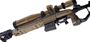 Picture of Used Tikka T3X Super Varmint Bolt-Action Rifle - 6.5 Creedmoor, 23.7'' Threaded Heavy Barrel with Spearhead Tuner Brake, Tungsten Cerakote Finish, KRG Whiskey-3 Chassis, Athlon Ares ETR 4.5-30x56 Scope, B&T Bipod & Monopod, 1x Mag, Hard Case, Very Good Co