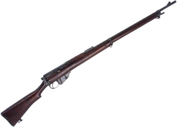 Picture of Used Lee Metford Mk II Bolt-Action Rifle - 303 British, 30" Enfield Rifled Barrel, Full Military Wood, 1894 LSA Mfg., Volley Sights, Chained Magazine, No Cleaning Rod, Good Condition