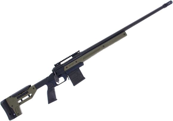 Picture of Used Savage Model 10 Bolt-Action Rifle - 6.5 Creedmoor, 24" Barrel with Cadex MX2 Muzzle Brake, MDT Oryx Chassis, AccuTrigger, 20 MOA Picatinny Rail, 1x 10 Rnd Mag, Very Good Condition