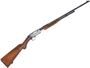 Picture of Used FN Model 1922 "Trombone" Pump-Action - 22LR, 21.5", Worn Bluing, Wood Stock with Moose Carving, Mid 1950's Production, Receiver Drilled and Tapped, Small Crack in Stock Behind Trigger Guard, Otherwise Good Condition