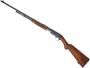 Picture of Used FN Model 1922 "Trombone" Pump-Action - 22LR, 21.5", Worn Bluing, Wood Stock with Moose Carving, Mid 1950's Production, Receiver Drilled and Tapped, Small Crack in Stock Behind Trigger Guard, Otherwise Good Condition