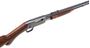 Picture of Used FN Model 1922 "Trombone" Pump-Action - 22LR, 21.5", Worn Bluing, Wood Stock with Moose Carving, Mid 1950's Production, Receiver Drilled and Tapped, Small Crack in Stock Behind Trigger Guard, Otherwise Good Condition