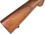 Picture of Used FN Model 1922 "Trombone" Pump-Action - 22LR, 21.5", Worn Bluing, Wood Stock with Moose Carving, Mid 1950's Production, Receiver Drilled and Tapped, Small Crack in Stock Behind Trigger Guard, Otherwise Good Condition