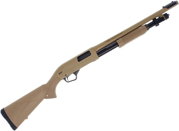 Picture of Used Winchester SXP Defender Pump-Action Shotgun - 12Ga, 3", 18", Dark Earth Composite Stock, 5rds, Hi-Viz Front Sight, Good Condition