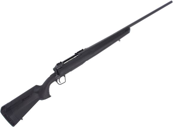 Picture of Used Savage Arms Axis Series Axis II XP Bolt-Action Rifle - 6.5 Creedmoor, 22", Matte Black, Rugged Black Synthetic Stock, 4rds, Weaver Bases, AccuTrigger, Very Good Condition