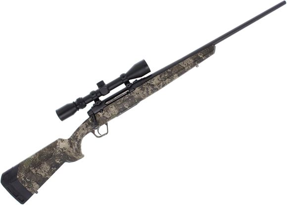 Picture of Used Savage Axis XP Bolt-Action Rifle - 6.5 Creedmoor, 22" Barrel, TrueTimber Strata Camo Stock, Weaver 3-9x40mm Scope, 1x 4rnd Mag, Good Condition