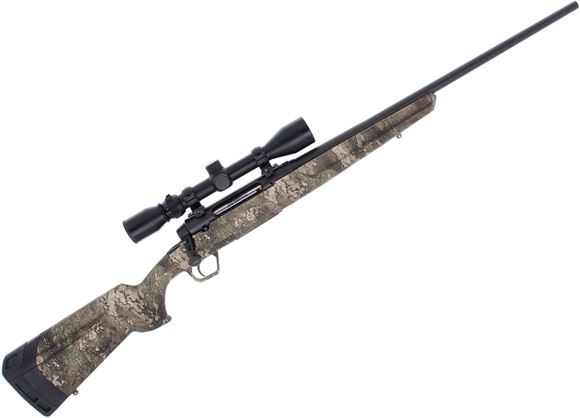 Picture of Used Savage Axis XP Bolt-Action Rifle - 308 Win, 22" Barrel, TrueTimber Strata Camo Stock, Weaver 3-9x40mm Scope, 1x 4rnd Mag, Very Good Condition