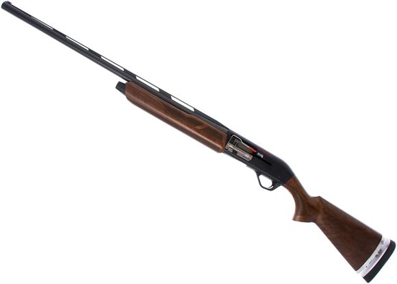 Picture of Used Winchester SX4 Field Left Hand Semi-Auto Shotgun - 12ga, 3", 28", Vented Rib, Matte Black, Walnut Stock with Adjustable Butt Pad, Invector-Plus Flush Chokes (IC,M), Shell Catcher, Very Good Condition