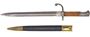 Picture of Used DWM Model 1908 Brazilian Mauser Bolt-Action 7x57mm, 29" Barrel, Full Military Wood, Matching Numbers, Matching Bayonet, Framed Original Test Target, Leather Sling, Muzzle Cap, Very Good Condition