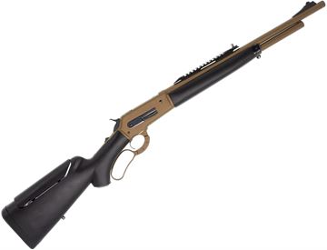 Picture of Used Pedersoli 86/71 Boarbuster Mark II Lever-Action 45-70 Govt, 19" Threaded Barrel, Burnt Bronze Cerakote Finish, Rubberized Stock w/ Adjustable Comb, Scout Rail, Original Box, Excellent Condition