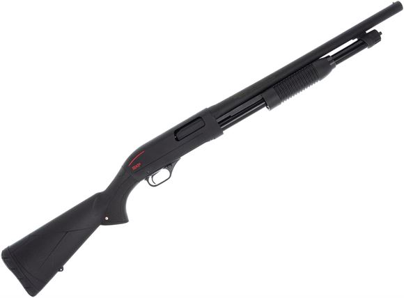 Picture of Used Winchester SXP Defender Pump-Action Shotgun - 12Ga, 3" Chamber, 18" Barrel, Matte Black Aluminum Alloy Receiver, Black Synthetic Stock, Good Condition