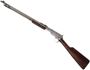 Picture of Used Winchester Model 1906 Pump-Action Rifle - 22 LR, 20" Barrel, Worn Bluing, Walnut Stock, Iron Sights, 1917 Production, Small Crack on Tang, Good Condition