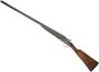 Picture of Used Victor Sarasqueta Model DH-E Detachable Sidelock Side-by-Side 12ga, 2 3/4" Chambers, 28" Barrels (F,M), Floral Engraving, Colour Case Hardened, Double Triggers, Ejectors, With Original Box, Excellent Condition