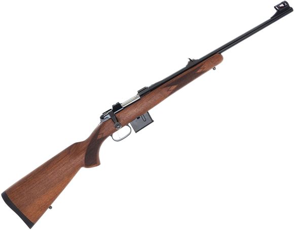 Picture of Pre-Owned CZ 527 Carbine Bolt-Action Rifle - 7.62x39mm, 18.5'' Barrel, Walnut Stock, Iron Sights, 1 Mag, Box & Manual, Like-New Condition