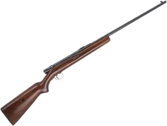 Picture of Used Winchester Model 74 Semi-Auto Rifle - 22 LR, 22'' Barrel, Blued, Wood Stock, Tube Magazine, Iron Sights, 1954 Mfg, Good Condition