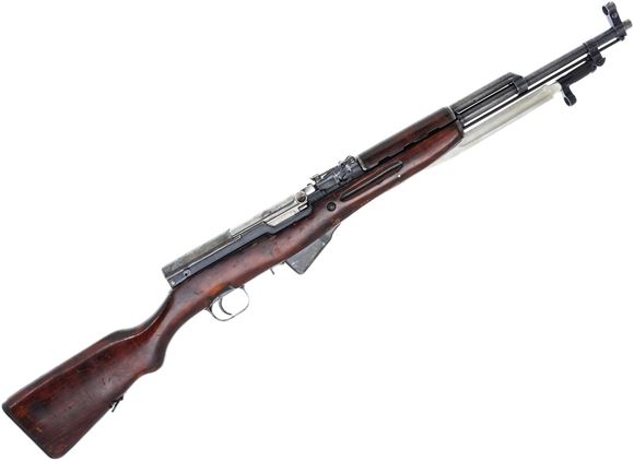 Picture of Used Russian SKS Semi-Auto 7.62x39mm, 20" Barrel, 1949 Tula 1st Gen Mfg, Hardwood Stock, Blade Bayonet, Fair Condition