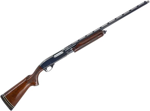 Picture of Used Remington 870 LW Magnum Pump-Action Shotgun - 20ga, 3" Magnum, 25.5" Barrel, Blued, Wood Stock, Bead Sights, True Choke Chokes (SK, IM), Good Condition