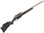 Picture of Ruger American Gen II Prairie Bolt-Action Rifle - 6.5 Creedmoor, 20", 5/8-24 Threaded, Smoked Bronze Cerakote Spiral Fluted Barrel, Black With Gray Splatter Composite Stock, 3rds AICS Mag.