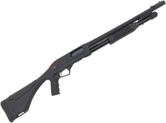 Picture of Used Winchester SXP Defender Pump-Action Shotgun - 12Ga, 3", 18" Barrel, Matte Aluminum Alloy Receiver, Black Composite Pistol Grip Stock, 5rds, Hard Case, Good Condition