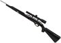 Picture of Used Remington Nylon 66 ''Apache'' Semi Auto 22 LR, Black Synthetic Stock, Chrome Plated Action and Barrel, Bushnell Banner 4x20 Scope, No Front Sight, Good Condition