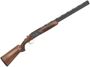Picture of Used Akkar Churchill 812 Black Over-Under Shotgun - 12Ga, 3", 28", Vented Rib, Matte Blue, Matte Blue Steel Receiver, Oiled Walnut Stock, Fiber Optic Front Sight, Mobil Choke (F,IM,M,IC,C), Original Case, Excellent Condition