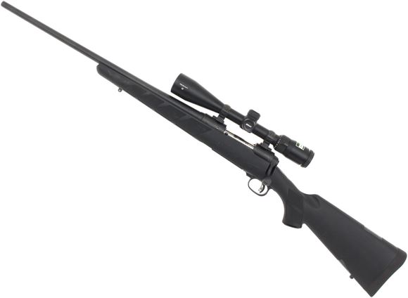 Picture of Used Savage Model 11 Left Handed Bolt Action Rifle, 308 Win, 22" Blued Barrel, Accutrigger, Synthetic Stock, Nikon Prostaff 5 4.5-18, Original Boxes, Fair Condition