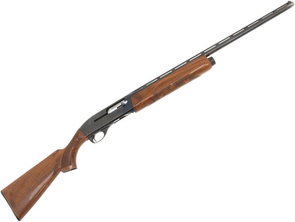 Picture of Used Remington 1100 Skeet-B, 20-Gauge, 2-34'' Chamber, 25-1/2'' Rib Barrel, Bead Sight, Skeet Choke, Walnut Stock, Some Bluing Wear At Muzzle, Stock is Scratched And Worn, Fair Condition