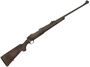 Picture of Used Ruger M77 Bolt Action Rifle, 338 Win Mag, 24" Barrel W/Sights, Magna Ported, Tang Safety, Wood Stock - Repaired Crack at Tang, Non-Original Buttpad, Missing Front Swivel Stud, Fair Condition