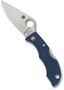 Picture of Spyderco Knives - Reveal 18 Ladybug 3 - 1.9" M390 Folding Blade,Cobalt Blue FRN Handle, Plain Edge, Full-Flat Grind, Origin Japan.