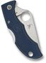 Picture of Spyderco Knives - Reveal 18 Ladybug 3 - 1.9" M390 Folding Blade,Cobalt Blue FRN Handle, Plain Edge, Full-Flat Grind, Origin Japan.