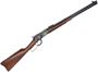 Picture of Used Chiappa 1892 Lever-Action Rifle - 44 Mag, 20" Blued Barrel, Case Hardened Receiver, Iron Sights, Saddle Ring, Hardened Adhesive Residue on Left Side of Receiver, Otherwise Very Good Condition