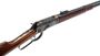Picture of Used Chiappa 1892 Lever-Action Rifle - 44 Mag, 20" Blued Barrel, Case Hardened Receiver, Iron Sights, Saddle Ring, Hardened Adhesive Residue on Left Side of Receiver, Otherwise Very Good Condition