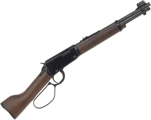Picture of Used Henry Mare's Leg Lever-Action Rifle - 22 LR, 12.5", Blued, Walnut Stock, 8rds, Original Sights, Spot Rusting On Lever, Fair condition