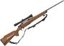 Picture of Used Browning BBR Bolt-Action Rifle - 7mm Rem Mag, 24" Barrel, Blued, Checkered Wood Stock w/Grip & Forend Cap, Redfield 4x Scope, Sling, Scratches In Clearcoat, Good Condition