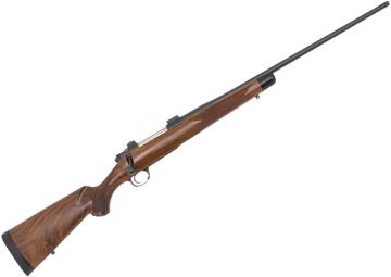 Picture of Used Kimber Model 84L Classic Select Grade Bolt-Action Rifle - 30-06 Sprg, 24", Sporter Contour, Matte Blue, Hand-Rubbed Oil A-Grade French Walnut Stock, Hinged Floorplate, Adjustable Trigger, 3-Position Safety, Leupold STD Bases, Very Good Condition
