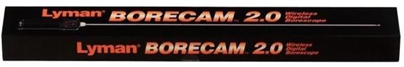 Picture of Lyman Borecam 2.0 Wireless Bore Camera - WiFi Operation, 1920x1080 Resolution, .22 cal and Larger, 26" Long Rod, Photos and Video Capable.