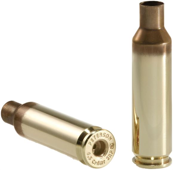Picture of Peterson Cartridge - 6.5 Creedmoor, Unprimed Brass, Small Rifle Primer, 50ct
