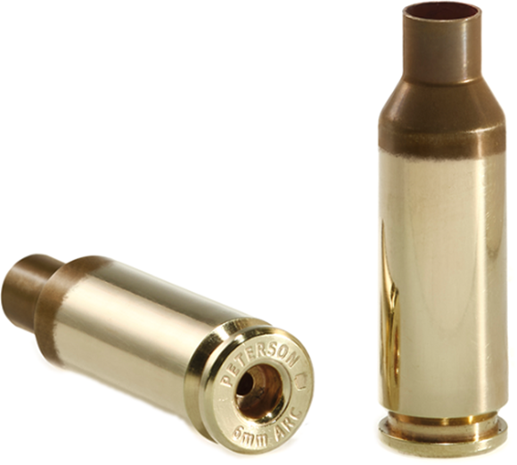 Picture of Peterson Cartridge - 6mm ARC, Unprimed Brass, Small Rifle Primer, 50ct